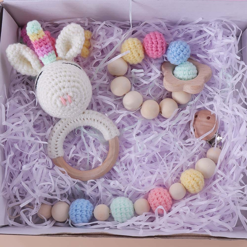 Baby Rattle Toy Set - Juego de regalo para recién nacido,