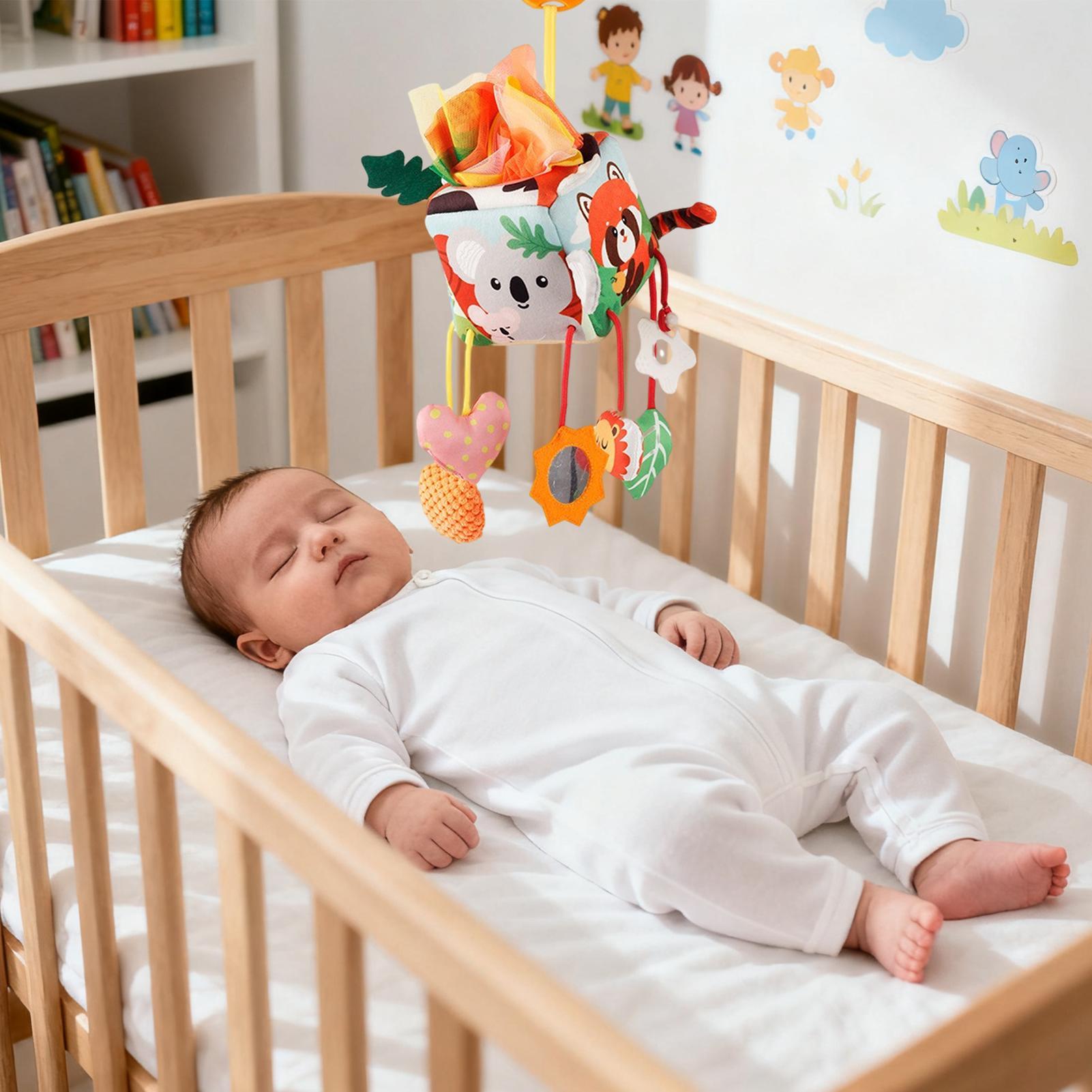 Baby Rattle Toy Set - Juguetes para asiento de coche, sonajero