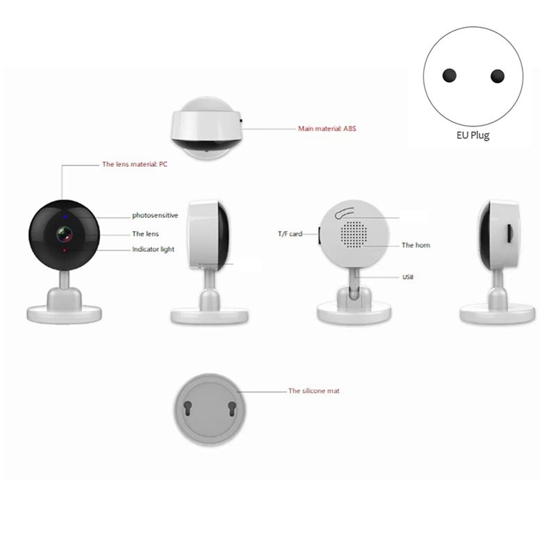 Cámara Wifi Tuya Esencial para - Wireless Baby Monitor reseña y precio