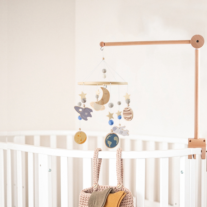Soporte de campana para cama d - Baby Rattle Toy Set reseña y precio