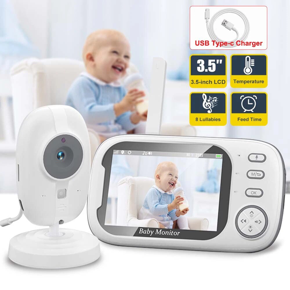 Monitor de vídeo para bebé de  - Wireless Baby Monitor reseña y precio