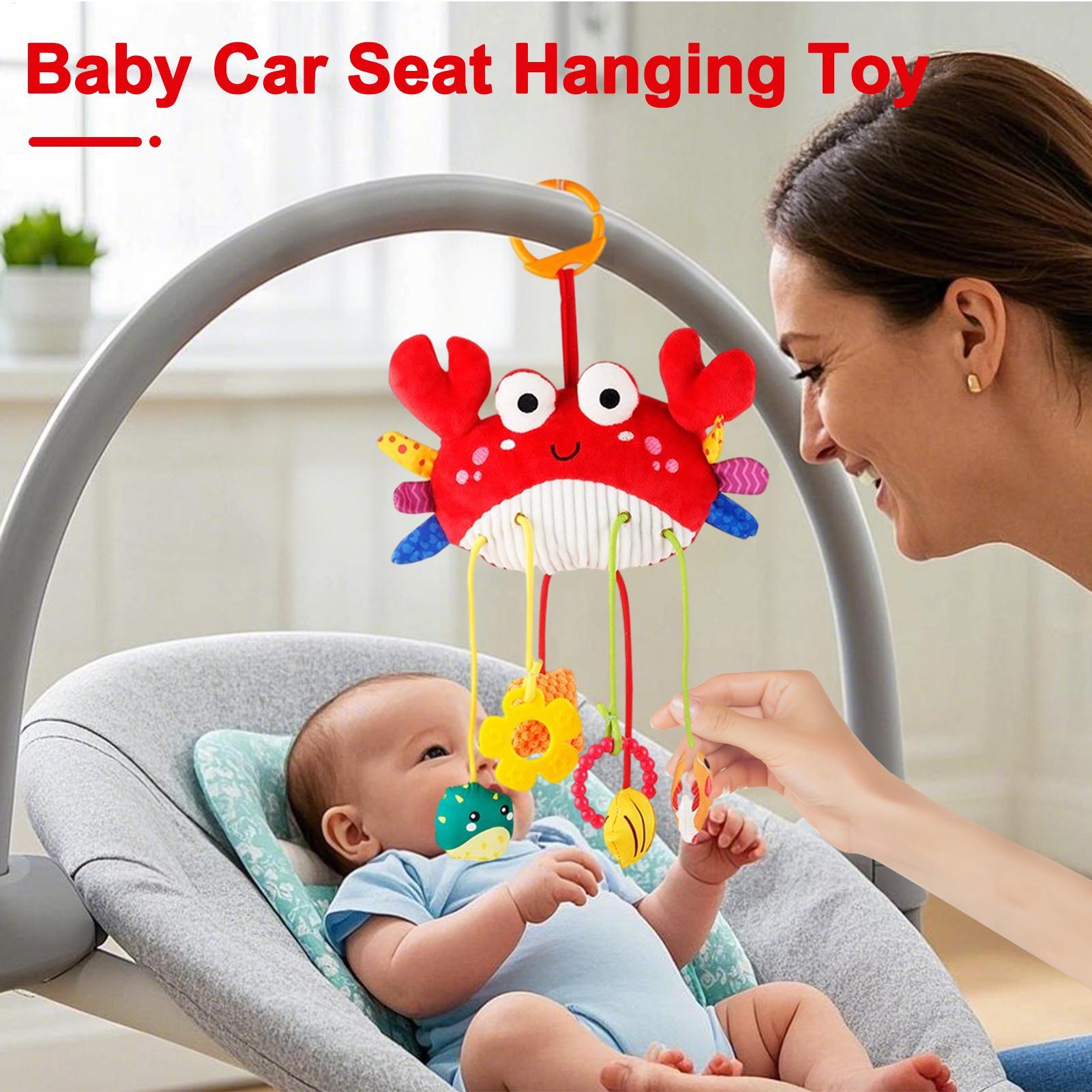 Juguetes para asiento de coche - Baby Rattle Toy Set reseña y precio