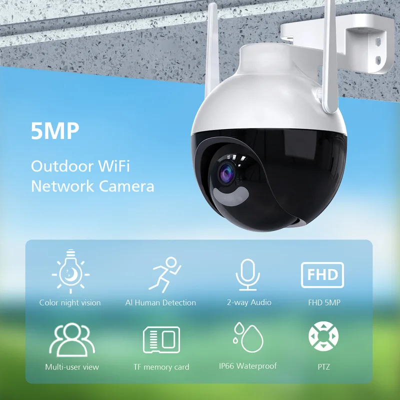 Cámara domo IP PTZ inalámbrica - Wireless Baby Monitor reseña y precio