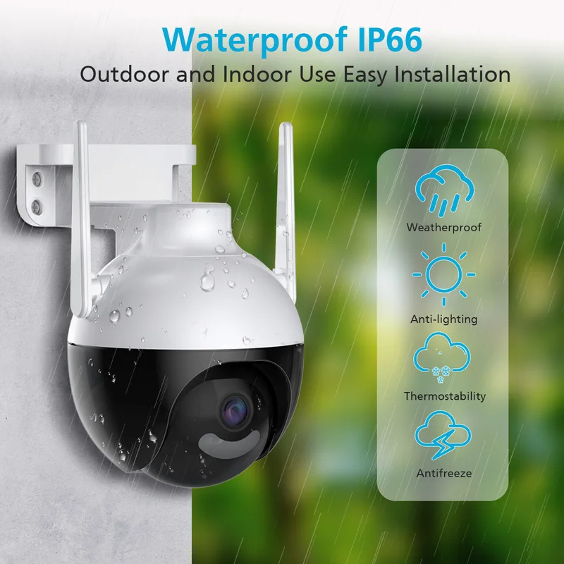 Cámara domo IP PTZ inalámbrica - Wireless Baby Monitor reseña y precio