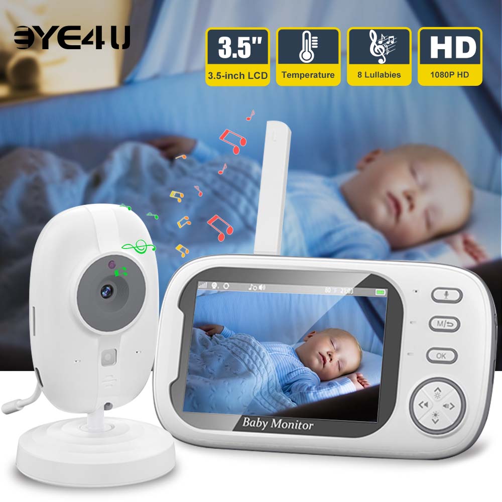 Monitor de vídeo para bebés, 3 - Wireless Baby Monitor reseña y precio