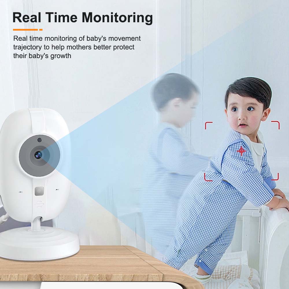 Monitor de vídeo para bebés, 3 - Wireless Baby Monitor reseña y precio