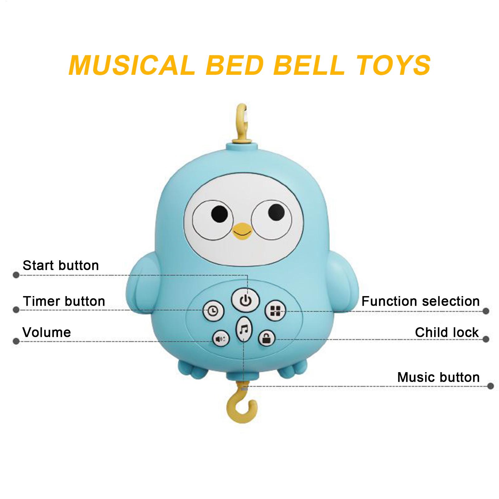 Móvil para cuna Musical, jugue - Baby Rattle Toy Set reseña y precio
